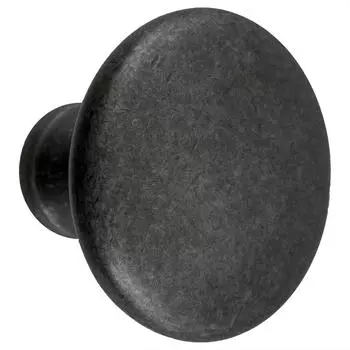 Ручка-кнопка Jet 161 ЦАМ цвет античное серебро