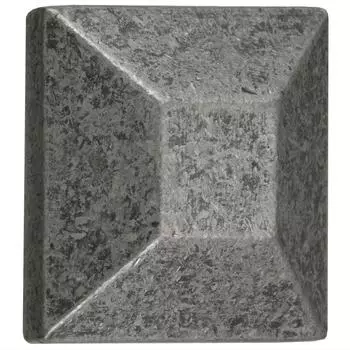 Ручка-кнопка Jet 195 сталь цвет античное серебро