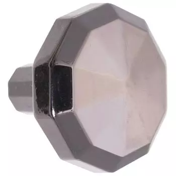 Ручка-кнопка Jet 32 мм цвет никель