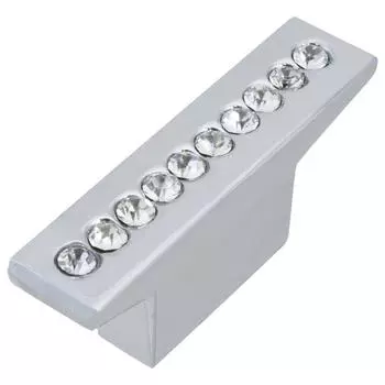 Ручка-кнопка Jet 404 RZ404U металл цвет хром