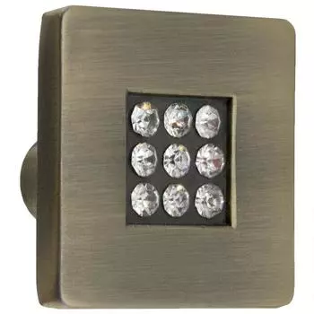 Ручка-кнопка Kerron CRL03 металл цвет бронза