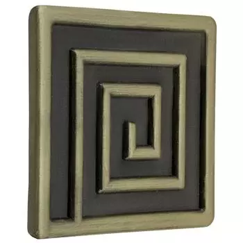 Ручка-кнопка мебельная Kerron RK-031 металл цвет бронза