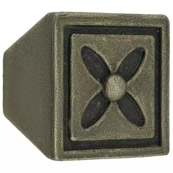 Ручка-кнопка Kerron RK-082-OAB цвет оксидированная бронза