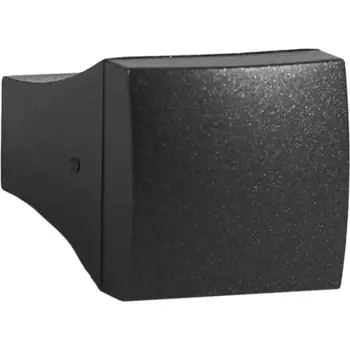 Ручка-кнопка мебельная 95 8x16 мм пластик, цвет антрацит