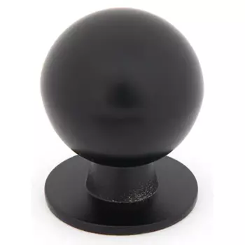 Ручка-кнопка мебельная B8354S.BLMATT, цвет матовый черный