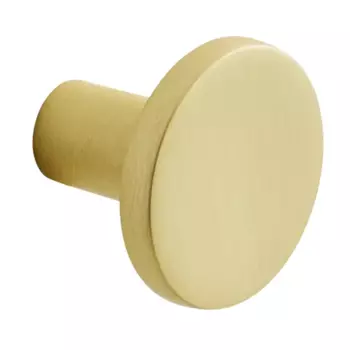 Ручка-кнопка мебельная Benny 25 мм, цвет латунь