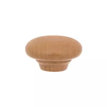 Мебельная ручка-кнопка Dinopium дерево цвет темно-коричневый