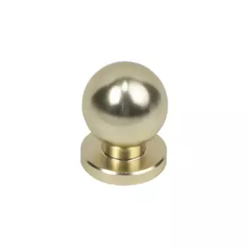 Мебельная ручка-кнопка GN35 матовое золото