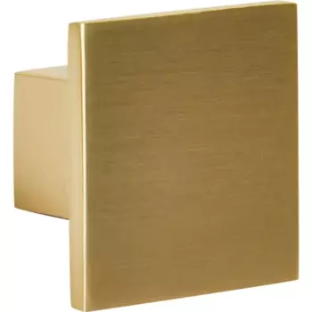 Мебельная ручка-кнопка Inspire матовое золото 30 мм