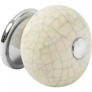 Ручка-кнопка мебельная Inspire Gabi 40x40 мм цвет треснутый фарфор