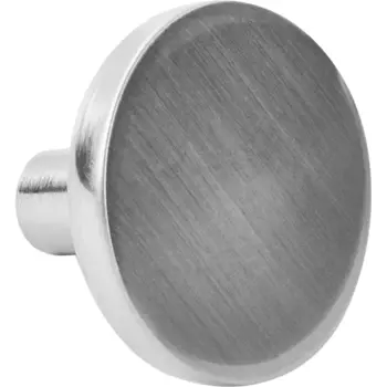 Ручка-кнопка мебельная Inspire Jamy 35x35 мм цвет глянцевый никель