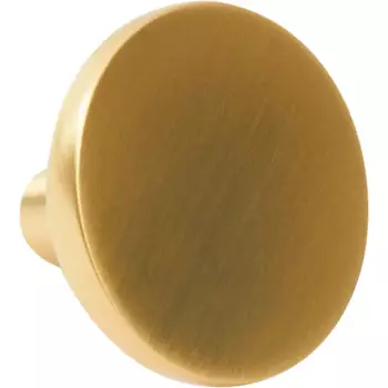 Мебельная ручка-кнопка Inspire Jamy латунь матовая 35 мм