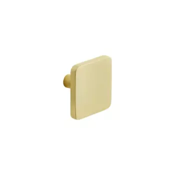 Ручка-кнопка мебельная Keo 40 мм, цвет латунь
