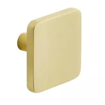 Ручка-кнопка мебельная Keo 40 мм, цвет латунь, 4 шт.
