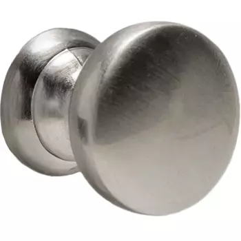 Ручка-кнопка мебельная Kerron Metallic K-2360 24 мм цвет сталь