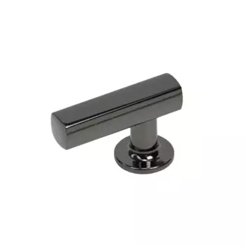 Мебельная ручка-кнопка Sigma цвет графит