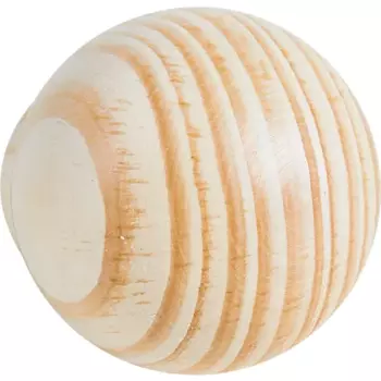 Мебельная ручка-кнопка бежевый 35 мм 10 шт.