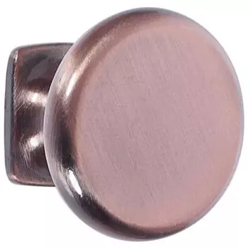 Ручка-кнопка RK-048, ЦАМ, цвет медь