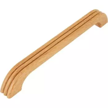 Мебельная ручка-скоба Нейчер 160 мм светлое дерево