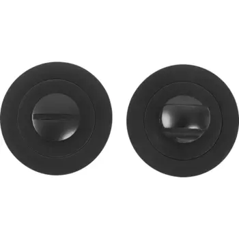 Ручка поворотная ЦАМ LM/A BK6.R.TLK52 BL-24 53.5 мм цвет черный