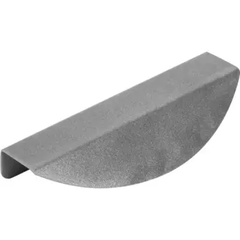 Мебельная ручка-профиль графит 124 мм