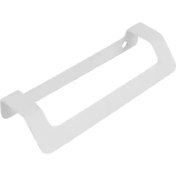 Мебельная ручка-профиль белый 124 мм