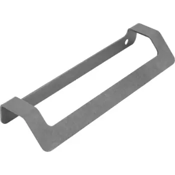 Мебельная ручка-профиль графит 128 мм