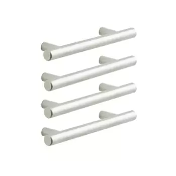 Ручка-рейлинг Inspire Sara 96 мм цвет никель 4 шт.