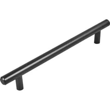 Мебельная ручка-рейлинг графит 160 мм