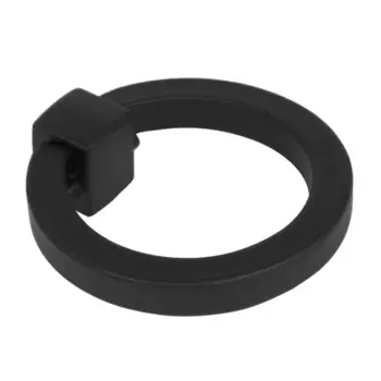 Мебельная ручка-капля матовый черный JET 121 50 мм