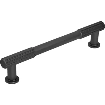 Мебельная ручка-рейлинг графит 128 мм