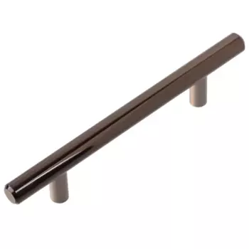 Ручка-рейлинг мебельная 96мм графит