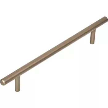 Мебельная ручка-рейлинг Бира матовый никель 160 мм