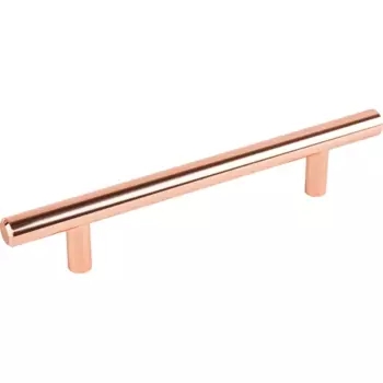 Мебельная ручка-рейлинг медь 96 мм