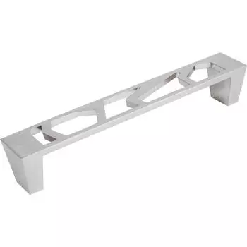 Ручка-скоба 2.5х14.3х2 см, замак, цвет хром