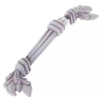 Ручка-скоба FS-180 64 мм цвет серебряный прованс/белый матовый