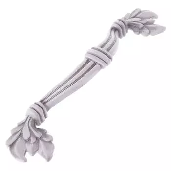 Ручка-скоба FS-180 96 мм цвет серебряный прованс/белый матовый