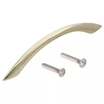 Ручка-скоба мебельная Kerron 128 мм цвет золото