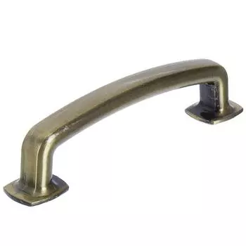 Ручка-скоба мебельная Kerron 114 мм металл цвет бронза