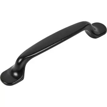 Ручка-скоба мебельная L4.005.96BL 96 мм цвет чёрный