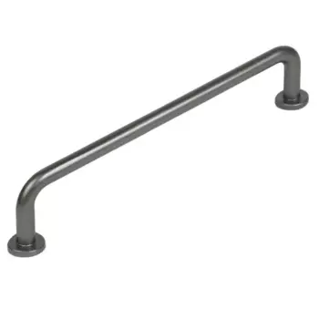 Мебельная ручка-скоба 296 128 мм графит