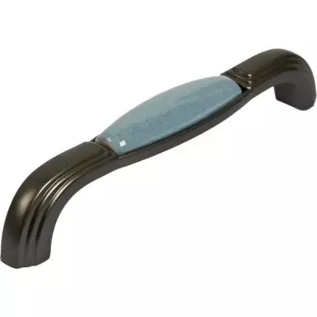 Мебельная ручка-скоба 7302 128 мм матовый графит