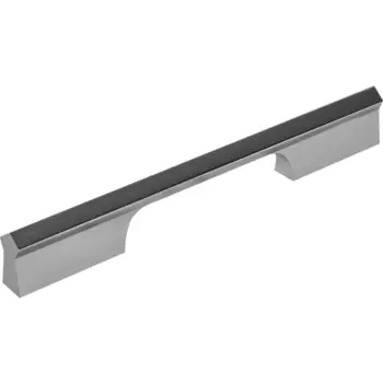 Мебельная ручка-скоба 7602 128 мм матовый хром