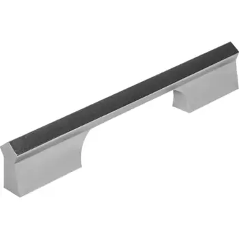 Мебельная ручка-скоба 7602 96 мм матовый хром