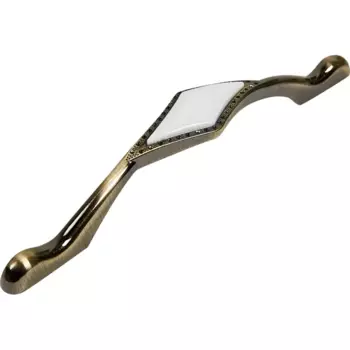 Мебельная ручка-скоба 8305 античная бронза 128 мм