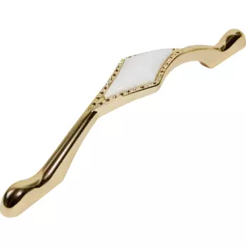 Мебельная ручка-скоба 8305 128 мм золото