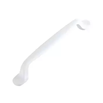 Мебельная ручка-скоба 94 МЦ 128 мм белый матовый