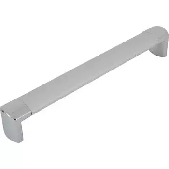 Ручка-скоба мебельная Aluminium 2025 192 мм, цвет серебристый