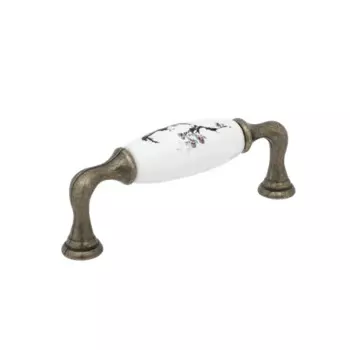 Мебельная ручка-скоба Casalingo бронза 96 мм