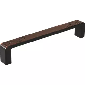 Мебельная ручка-скоба Celeus коричневый 128 мм